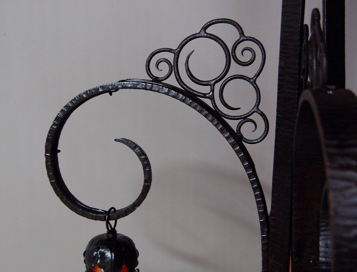 Art deco chandelier by nics frères et degué