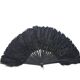 Art Deco Polish Austria feather fan, 1920s