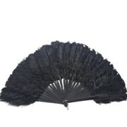 Art Deco Polish Austria feather fan, 1920s