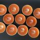 11 old Céranord Saint Amand Semi Vitrified bowls