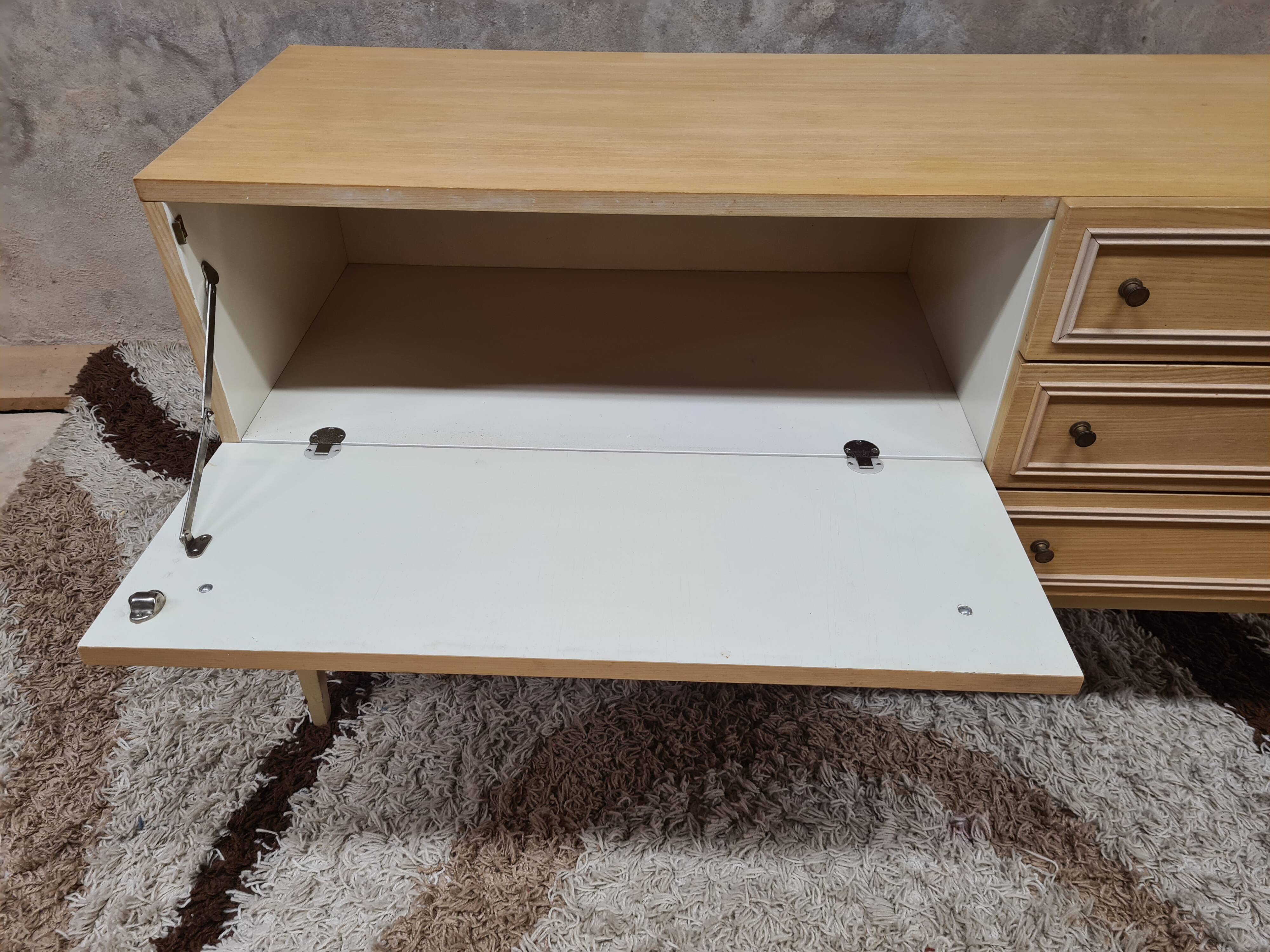 Sideboard 1 door 4 drawers vintage