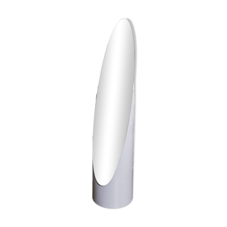 Designer mirror on white lipstick base