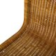 Mr10 chair set in rattan by Ludwig Mies van der Rohe
