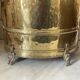 Antique brass umbrella stand