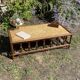 Vintage rattan coffee table