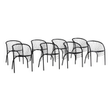 "Lizzie" chairs by Regis Portier for Paolo Pallucco, Italy, 1980s