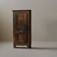 One-door cabinet, folk art, Auvergne, 19th century