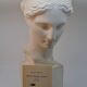 Female bust in plaster – antique style sculpture – classic head 50 cm