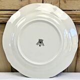 6 flat plates Gien Dionysos the children at the press 1938 1960