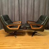 Pair of armchairs by Carl Straub Germany 1960s