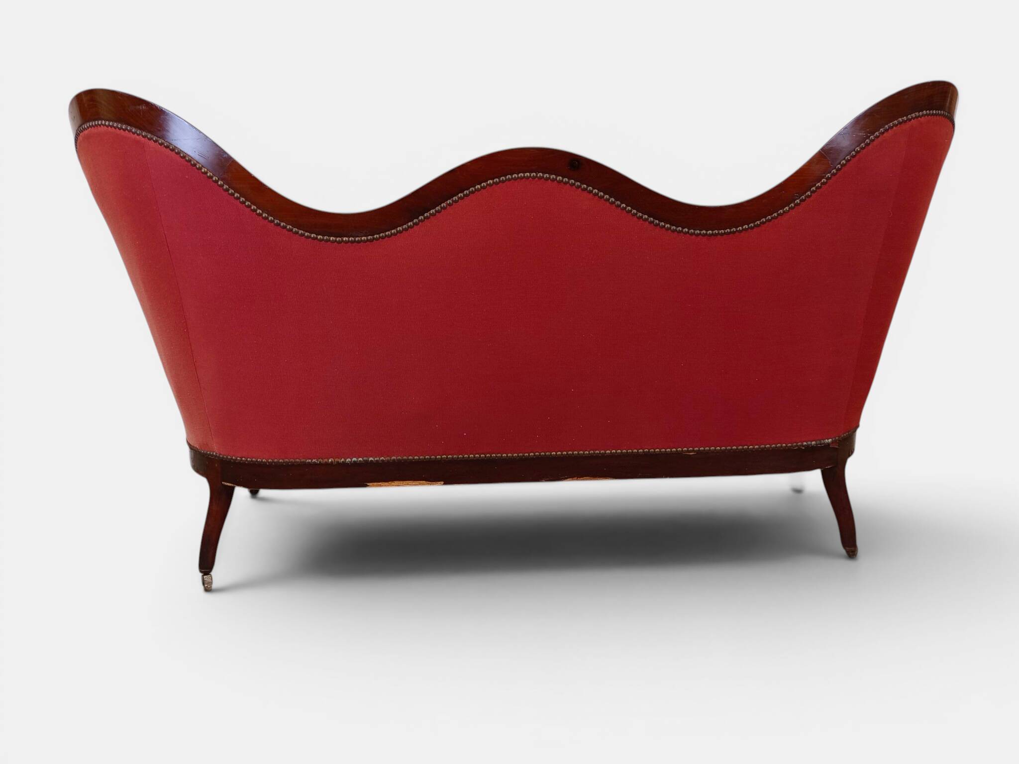 Three-seater basket canapé in Louis XV style – 19th century