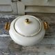 Soup tureen - vegetable bowl Villeroy & Boch Mettlach ivory and gold