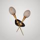 Beautiful is the impressive wall light offered by the house of luminaire arlus year.