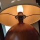 Wooden ball lamp