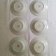 Lot vintage porcelain plates by Digoin Fragonard