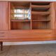 Enfilade haute danoise en teck de Johannes Andersen