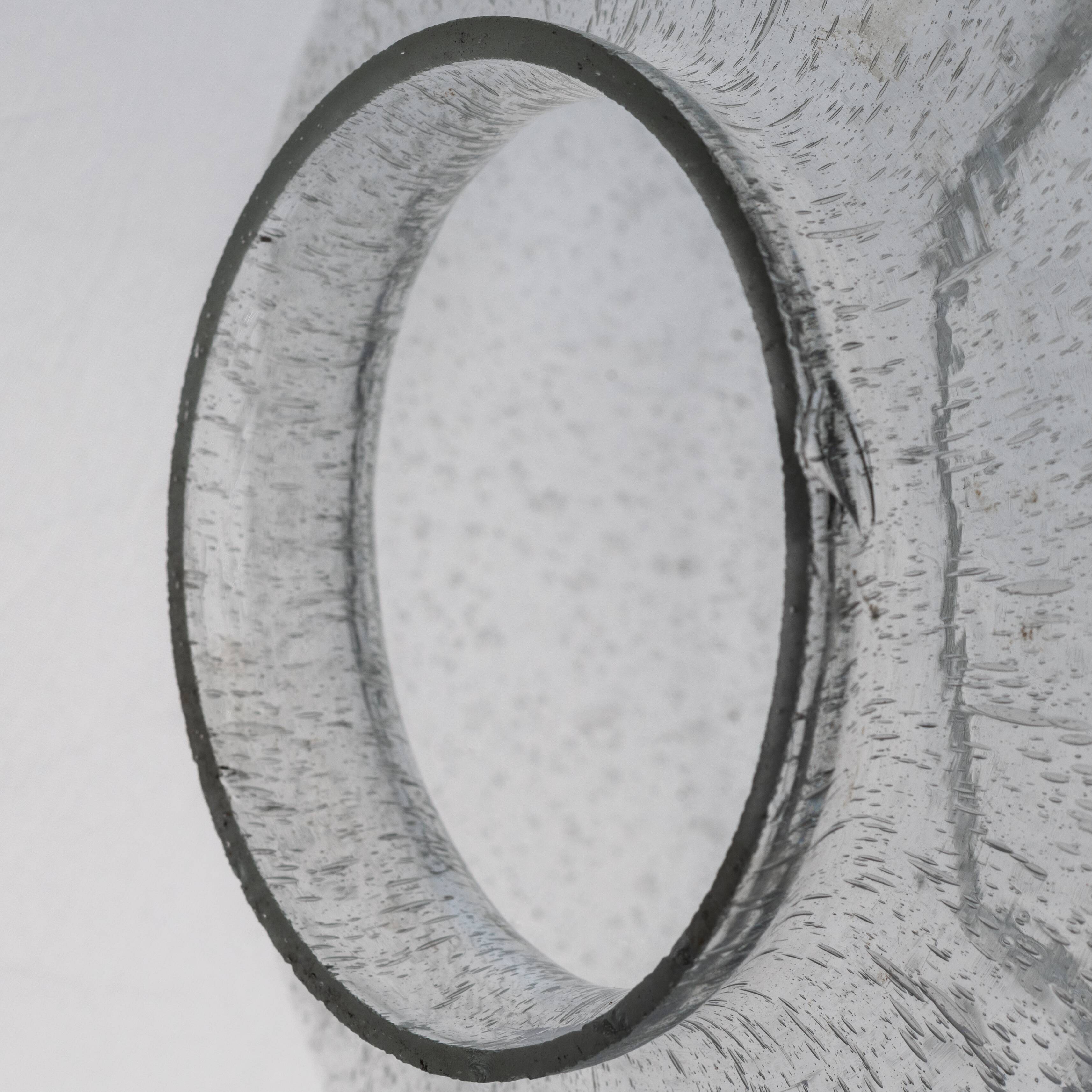 Outdoor wall light 1972 bubbled glass