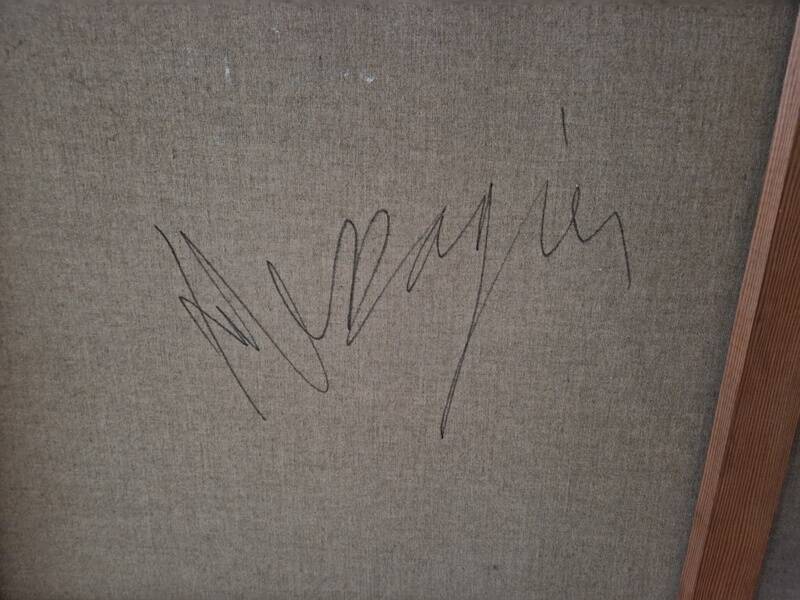 Jean Messagier (1920-1999) - Oil on canvas - Bud rifle