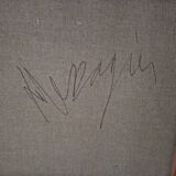 Jean Messagier (1920-1999) - Oil on canvas - Bud rifle