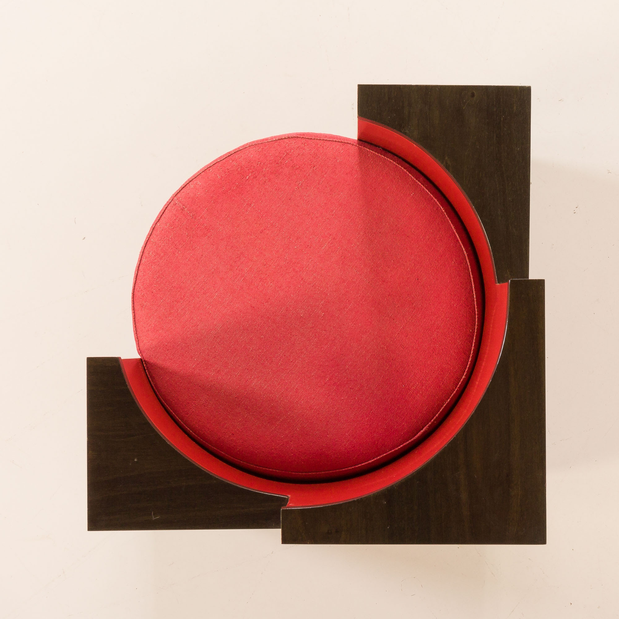 Ico Parisi corner armchair from the Serie 540 by Fratelli Longhi, Italy 1960s