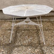 vintage metal garden furniture tête-à-tête