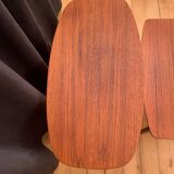 A set of three side tables, Denmark, 1960s