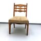 Ensemble de 3 chaises de Guillerme et Chambron