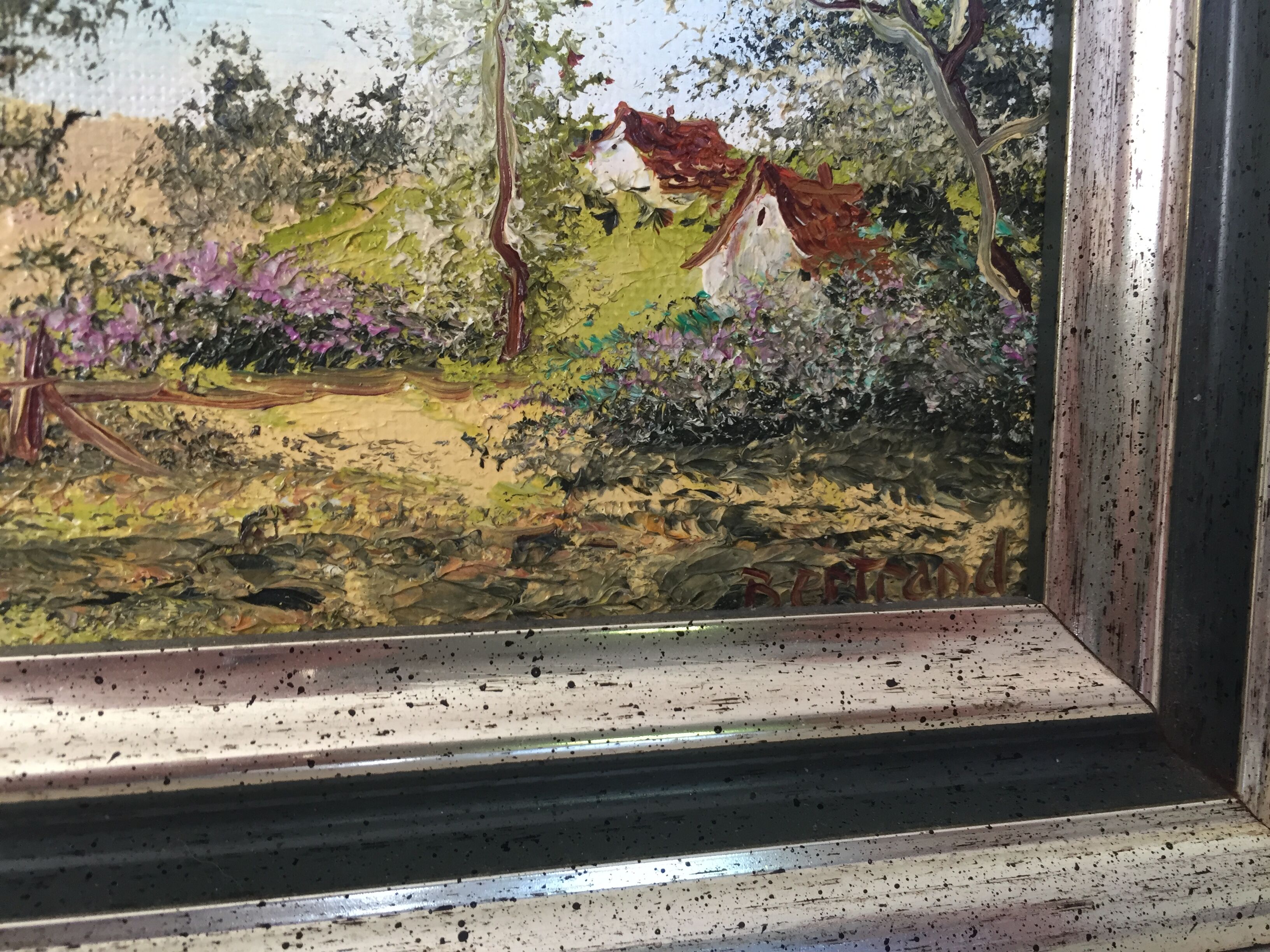 Landscape painting by Bertrand