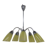 Mid-century 5-flamming chandelier, 1950s