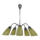 Mid-century 5-flamming chandelier, 1950s