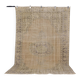 Beige Vintage Turkish Floral Rug sku 1261