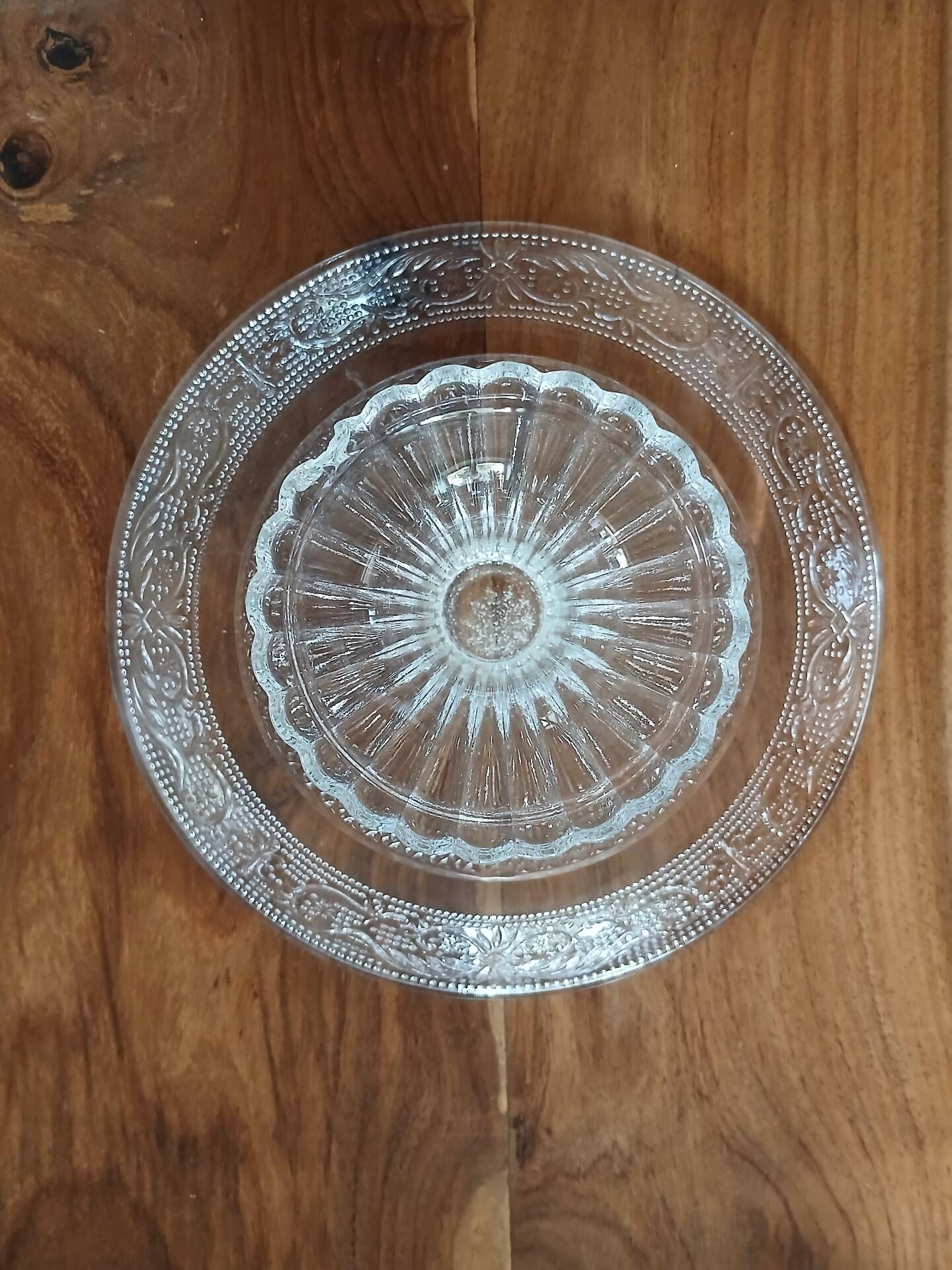 2 antique champagne flutes