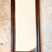 Miroir bois 37x60 cm, années 80