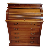 Secrétaire à rideau en bois