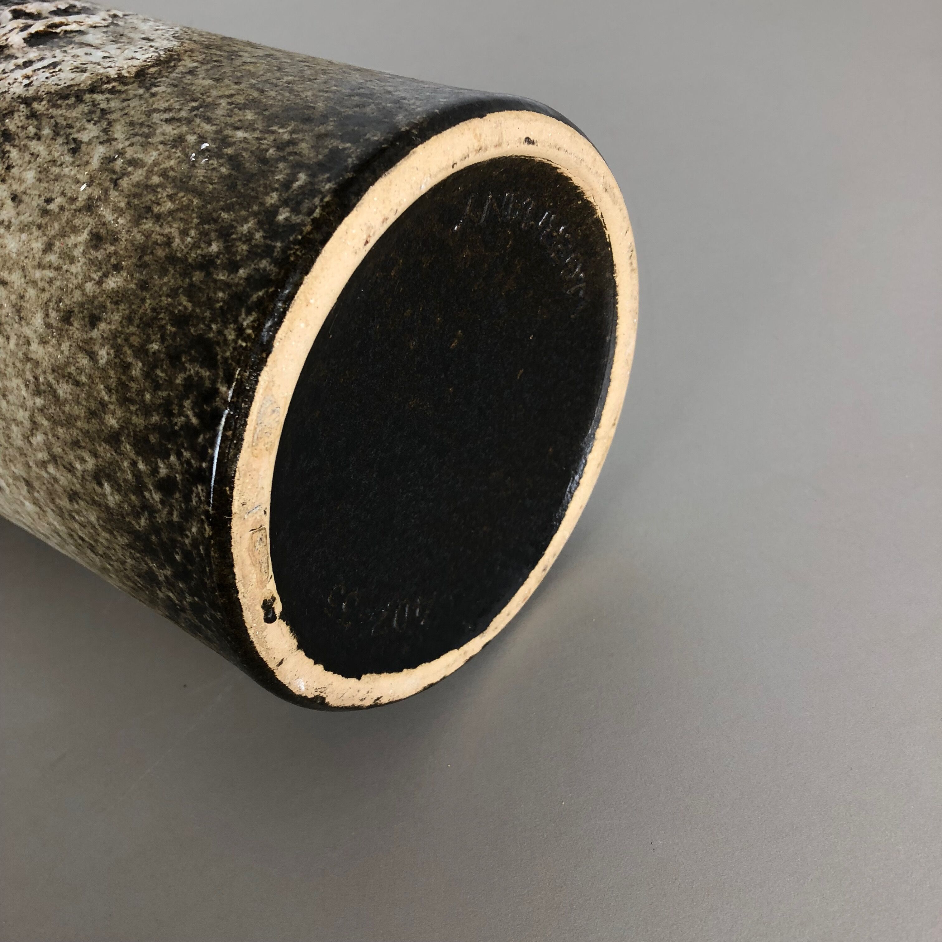 Large Multi-Color Vase Fat Lava "407-35" Vase by Scheurich, Germany, 1970s