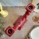 Bougeoirs double Longchamp - vintage