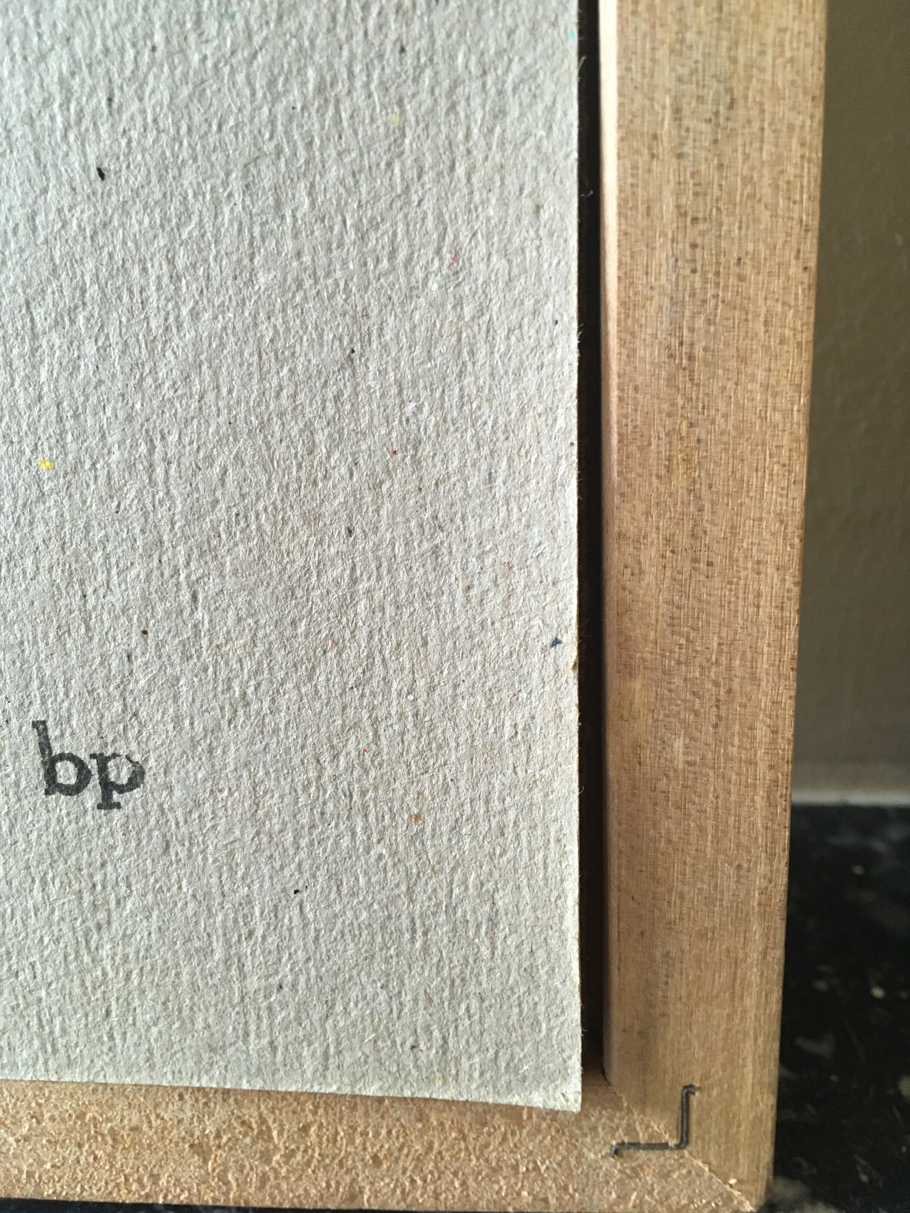 Painting painting in powder pink oil, blue-green