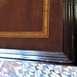 Mahogany revolving bookcase