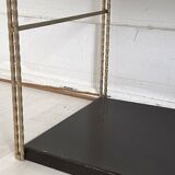 Pair of twisted string wall shelves