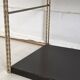 Pair of twisted string wall shelves