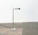 Chrome floor lamp in Hollywood Regency style, vintage German by Florian Schulz, 1970s.