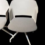 Set of four armchairs from the Clop Diemme brand
