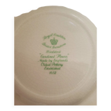 Set of 4 royal cauldom plates