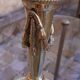 19th Century Bronze Candlestick Lamp Base In Louis XVI Style