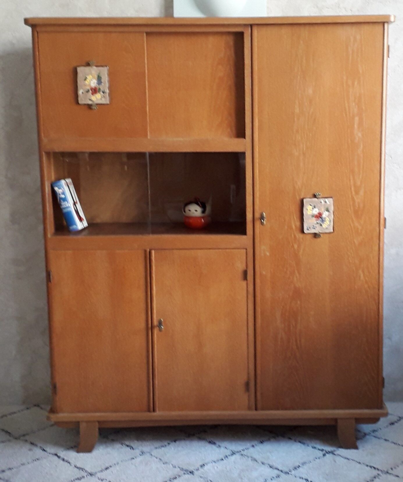 Armoire vitrine vintage Selency