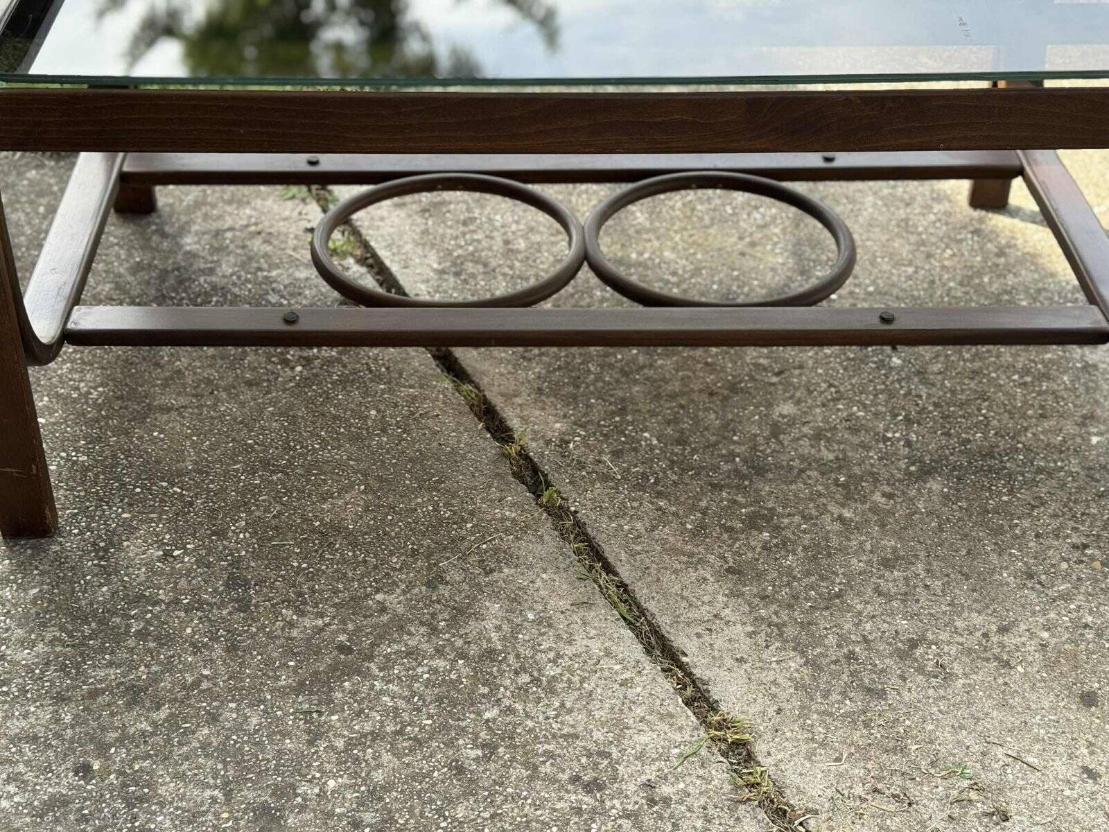 Table basse hongroise vintage de Hajdú, 1960