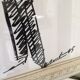 Christian dior: nice illustration / drawing / sketch of 80s press press mode