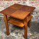 1950 Oak Side Table and Brutal Oak Veneer