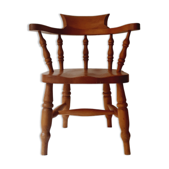 English wooden armchair for children