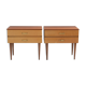 Bedside table/Nightstand, pair